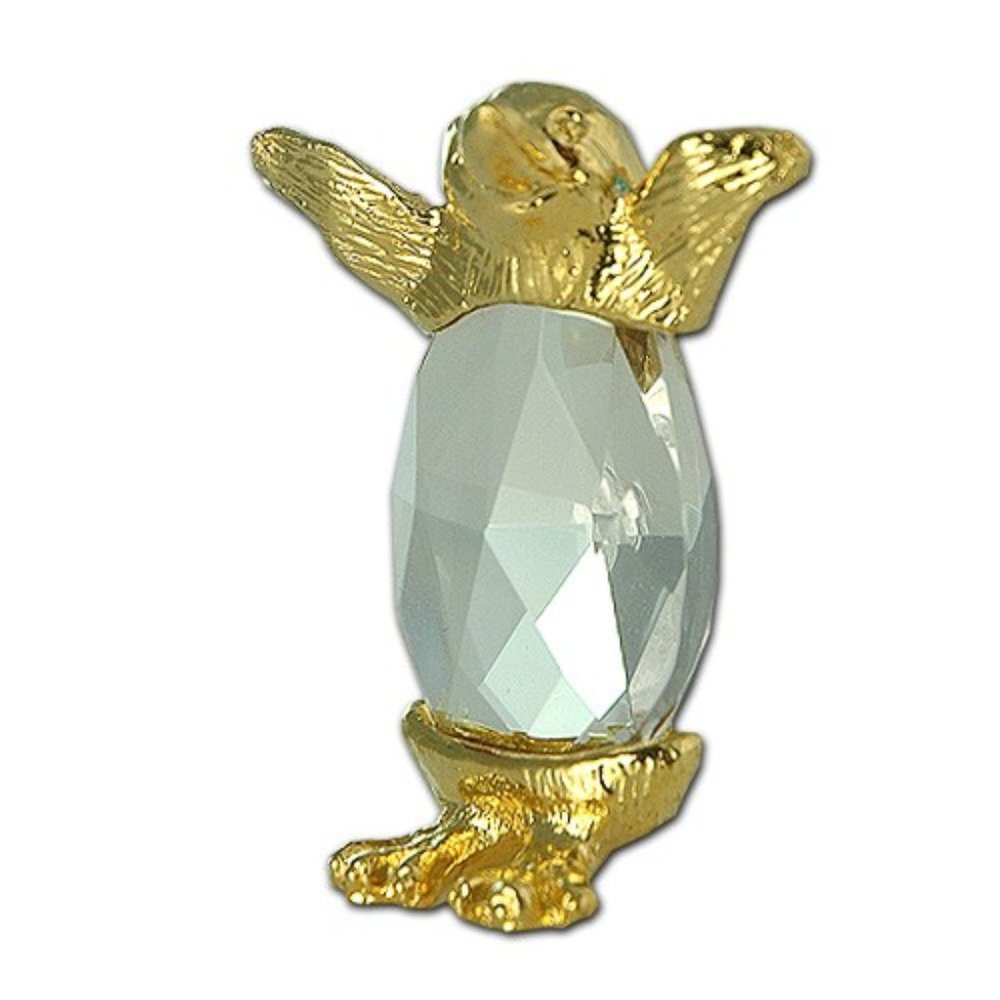 Penguin figurine handmade Bohemia lead crystal NW